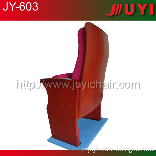 JY-603 factory price classical chair indoor wood chair silla de teatro